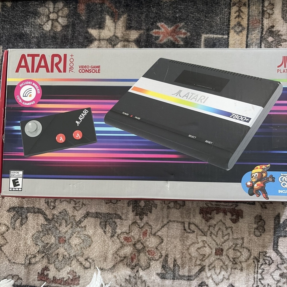 2024 Atari 7800 Plus Official HDMI Console & Wireless Controller 7800+